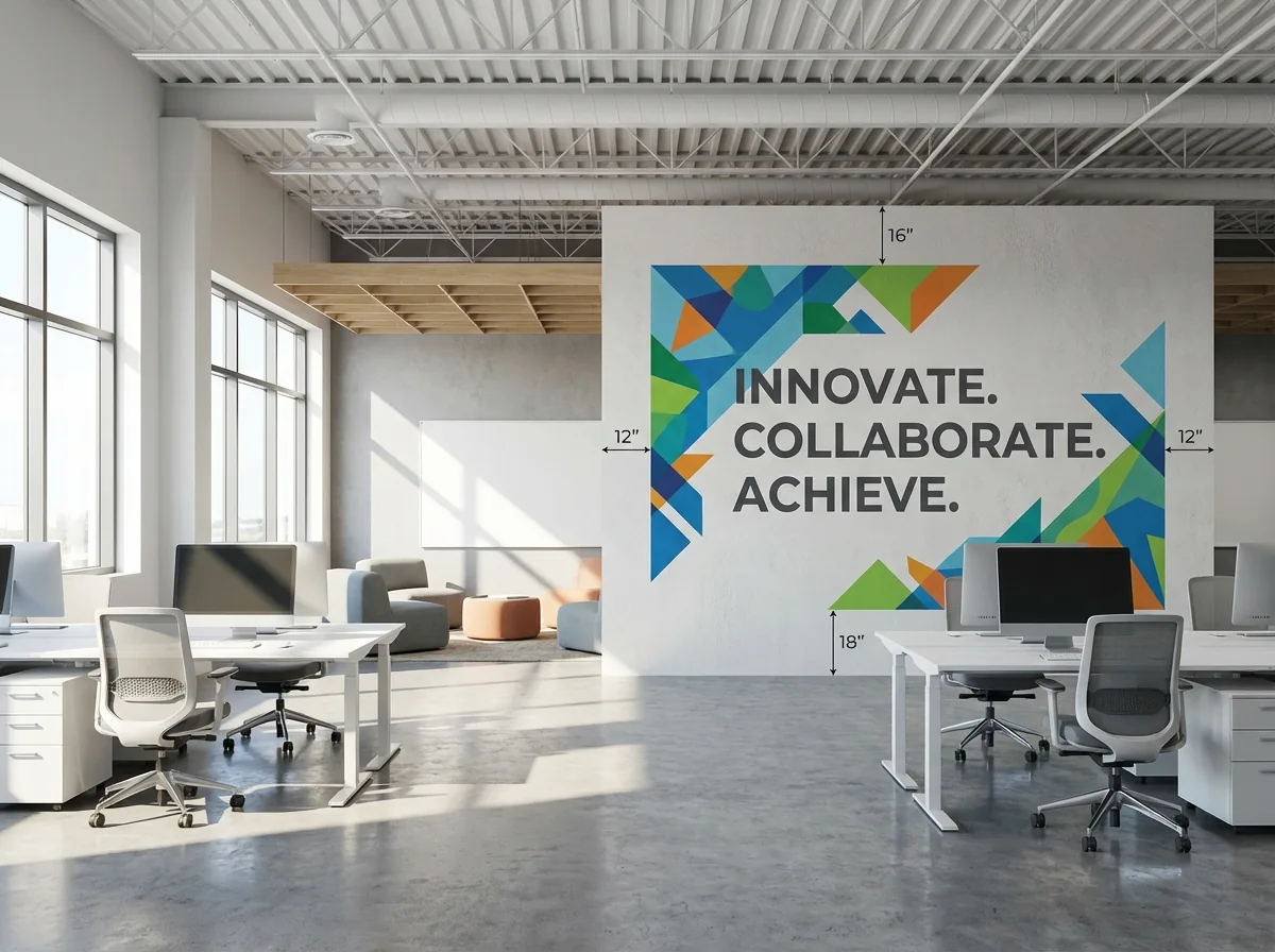 Offices wall print